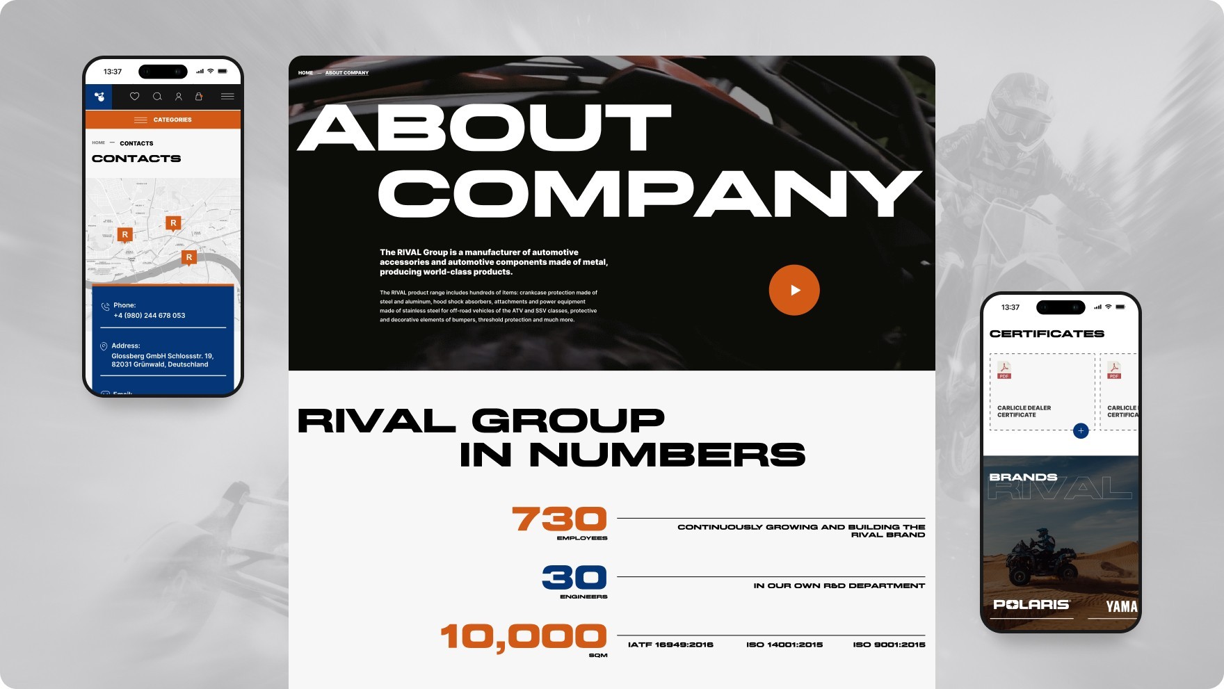 Фотография результата проекта - Rival